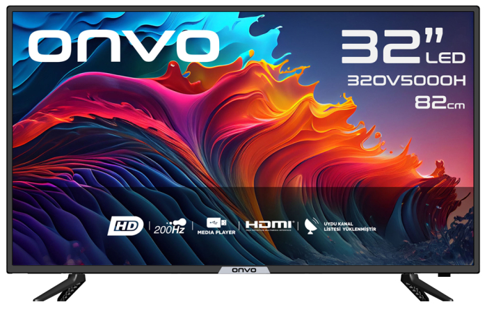 ONVO 32OV5000H 32" 82 EKRAN UYDULU HD READY LED TELEVİZYON