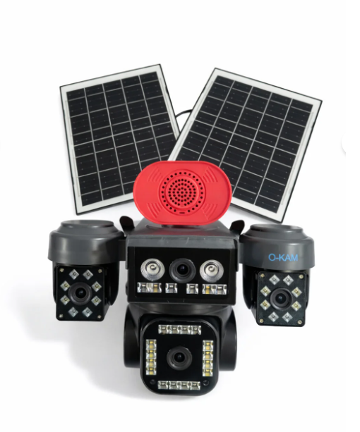 O-KAM 331 PREMIUM 4LENS 3MP 4G ALERT PTZ CAMERA