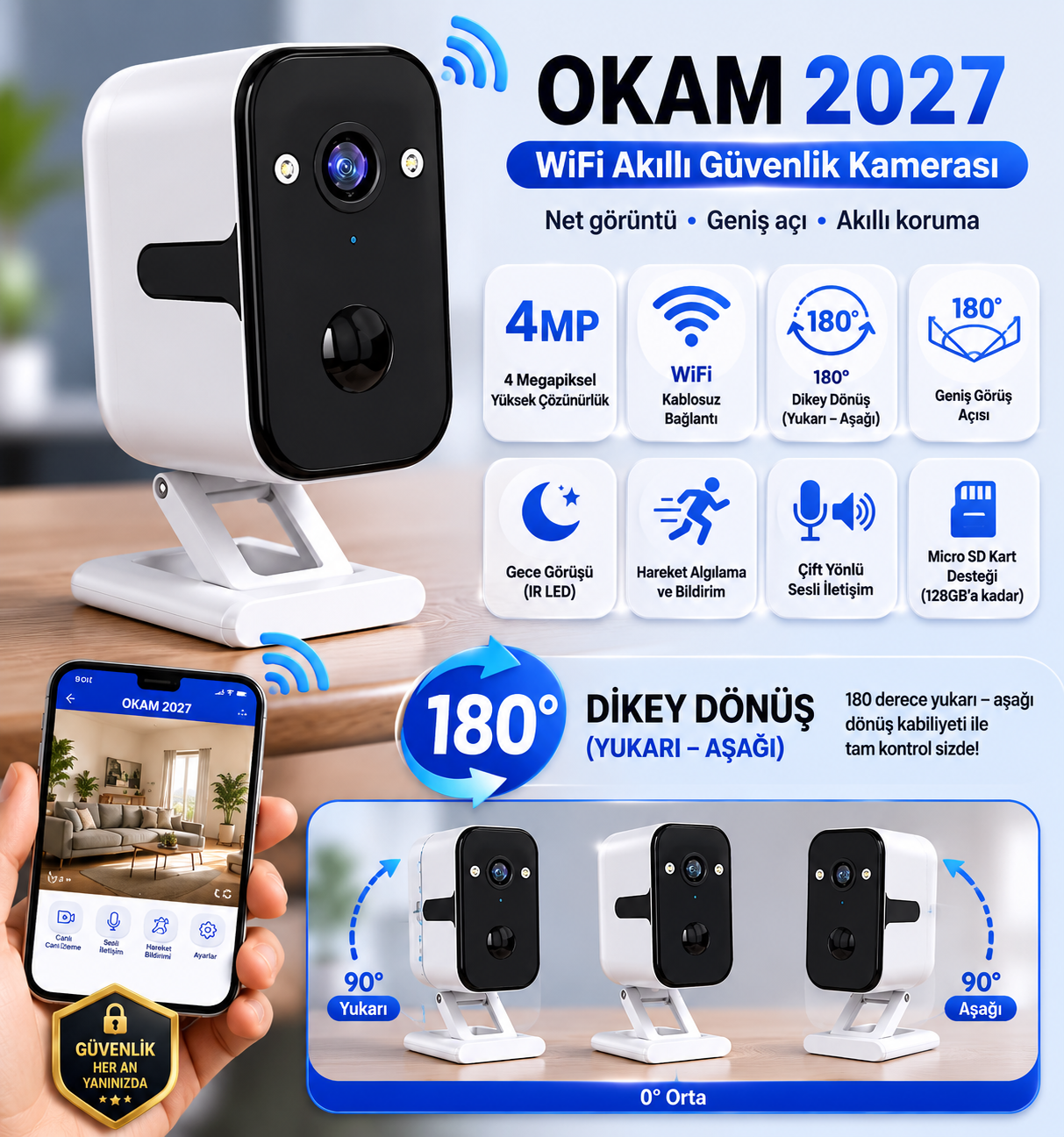 O-KAM-2027 CAMERA (BATARYALI)